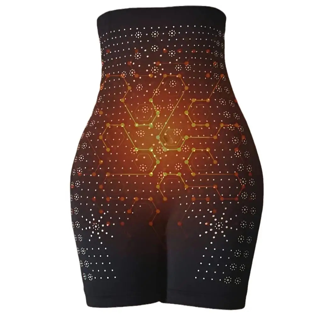 Far Infrared Negative Oxygen Ion Fat Burning Tummy Control & Detox Bodysuit Tummy And Hip Lift Pants For Women