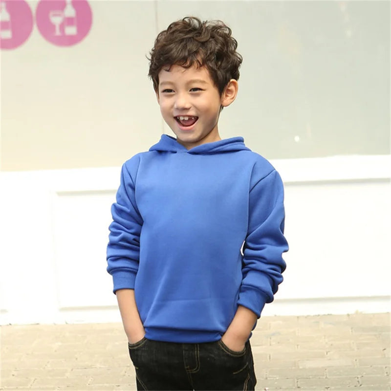 New children's casual Harajuku hooded jumper fashion boys and girls hoodie casual children's hooded tops Badiee Stylez