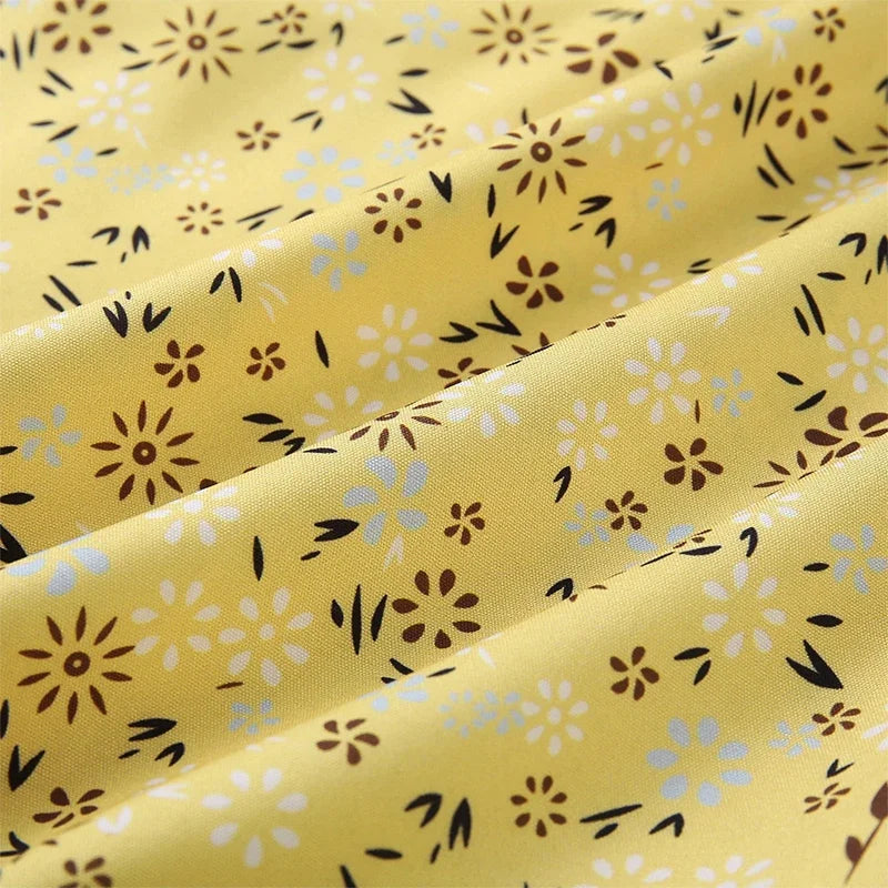 Women's Sexy Casual Home Small Floral Camisole Dress Summer Comfortable Skirt Badiee Stylez