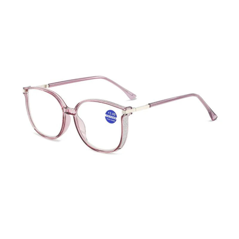 Reading Glasses Women Men Square Prescription Lenses Multifocal Eyeglasses Anti-blue Light Computer Eyewear Frames Badiee Stylez