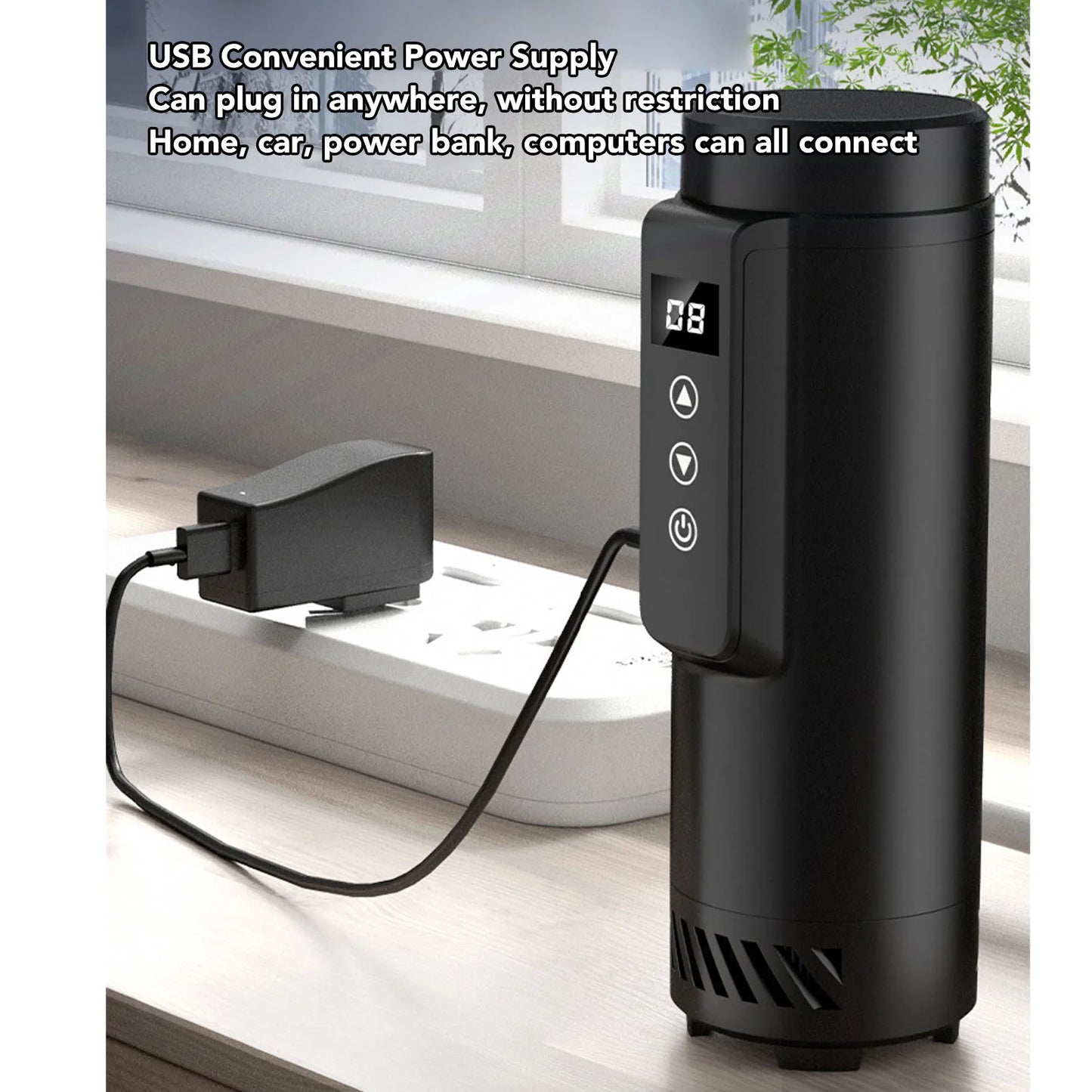 Insulin Cooler Box 30H Medication Cooler for Travel Digital Temp Control Mini Refrigerated Holds Up 5 Insulin Pens for Outdoor