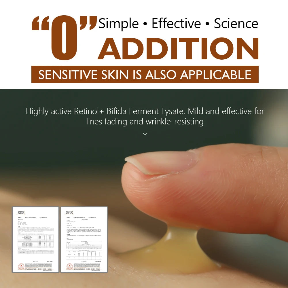 Anti Wrinkle Retinol Eye Serum Dark Circle Eye Bags Remover Whitening Brightening Skin Moisturizer Lightening Cream Eye Care