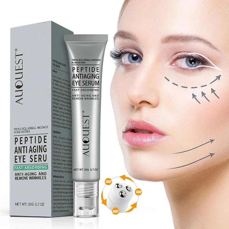 Peptide Eye Cream Dark Circles Eye Bags Remover Anti Wrinkle Firming Eye Cream Skin Care Products Default Title