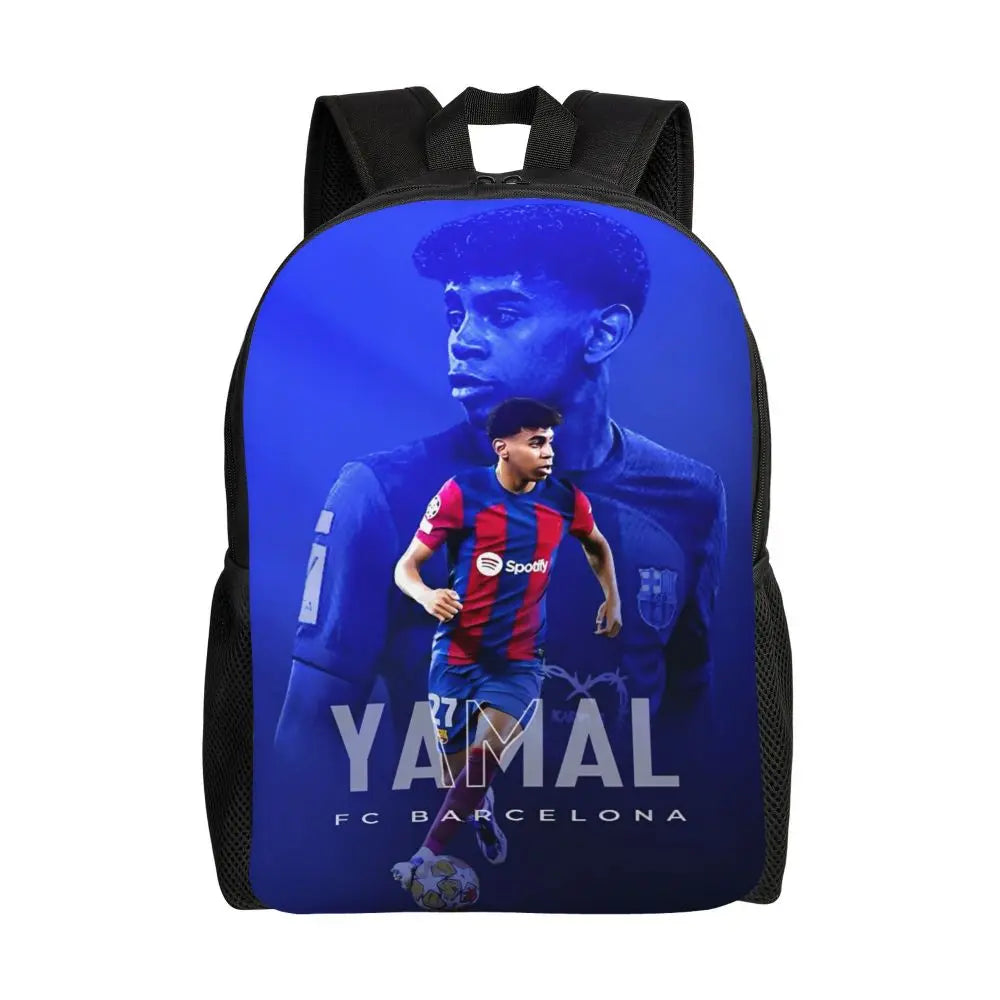 Lamine Y-Yamal Children Backpack for Kids Girls Boys Football Sports Backpacks Kawaii Daycare Child School Bag