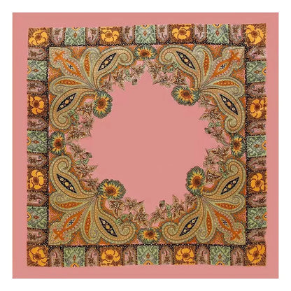 Head Scarf Women Pirate Costume Accessories Silk Red Bandana for Hair Wrapping Soft Neckerchief Silk Foulard Satin