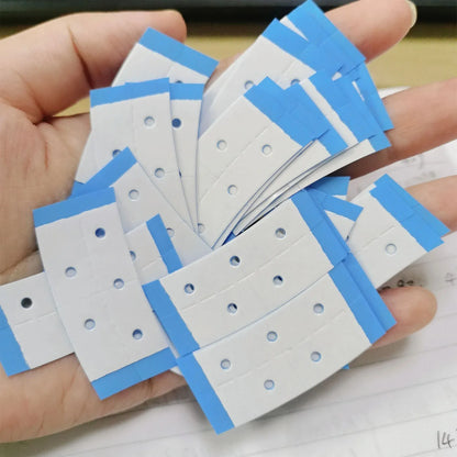 30pcs Curved walker tape Double-sided ultra hold tape hair system tape Hold Bonding Glue For salon Lace System and men's Toupee