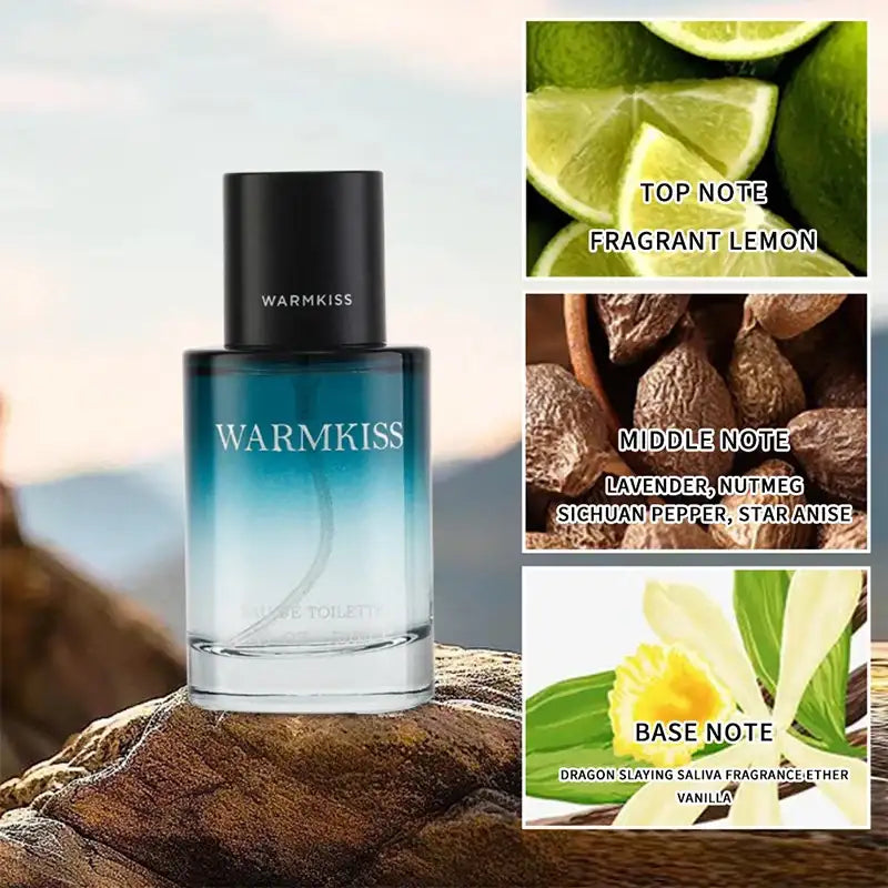 Original product,Wild Men's Perfume - Long-lasting Light Fragrance, Woody Cologne, Ideal for Students