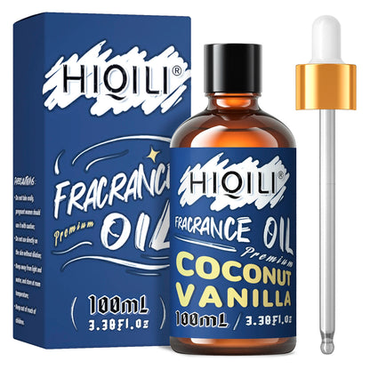 Fresh Linen Fragrance Oils,HIQILI 100ML 100% Pure Oil For Aroma Diffuser,Humidifier,Candle Making,Air Freshener,Soap,DIY,Gift - Badiee Stylez