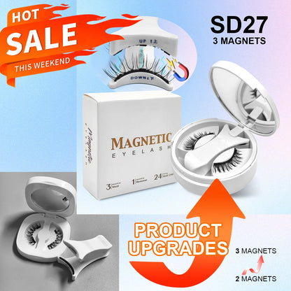 Yiernuo Magnetic false eyelashes integrated box new glue-free false eyelashes kit NEW SD27 CHINA