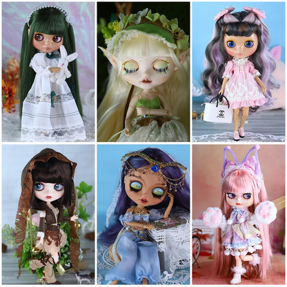 ICY DBS Blyth Doll Dress 1/6 bjd Featured Theme Clothing Anime Girl Toy Gift SD