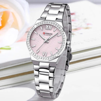 CURREN 2025 Casual Ladies Quartz Wrist Watch Luminous Bracelet Women Watch Clock Luxury Brand Design Women Montre Femme Reloj