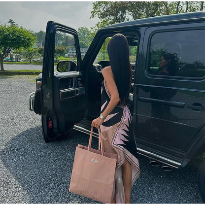 elegant Women's Formal Office Blazer Contrast White Cuff Single Breasted Lapel Jacket Loose Fit Casual Daily Streetwear Outfit