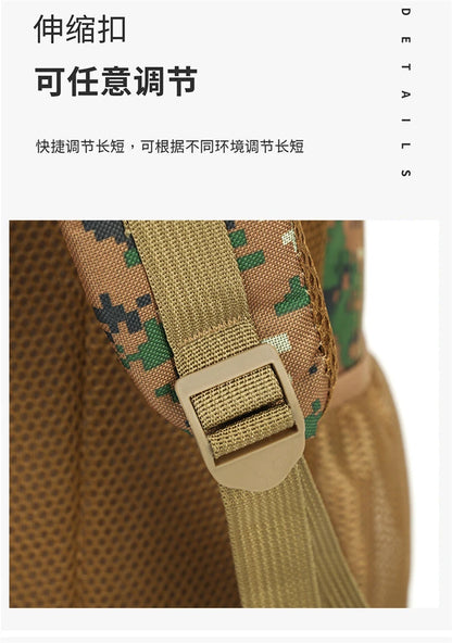 Camouflage Tactical Backpack for Men Large Capacity Outdoor PUBG Style Waterproof Travel School Bag Multifunctional for Daily Us