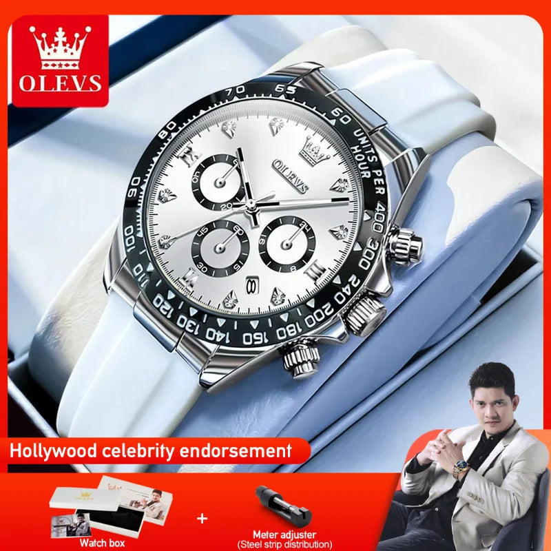 OLEVS 5618 Woman Watch Fashion Original Quartz Watch Waterproof Luminous Chronograph Date Sports Watches For Woman With Box