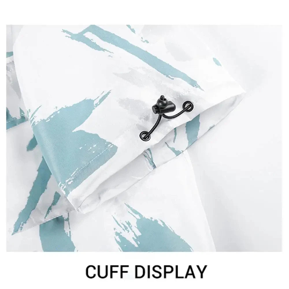 Summer air conditioning clothes men's short sleeve work clothes charging refrigeration anti-heat cooling fan sunscreen clothes