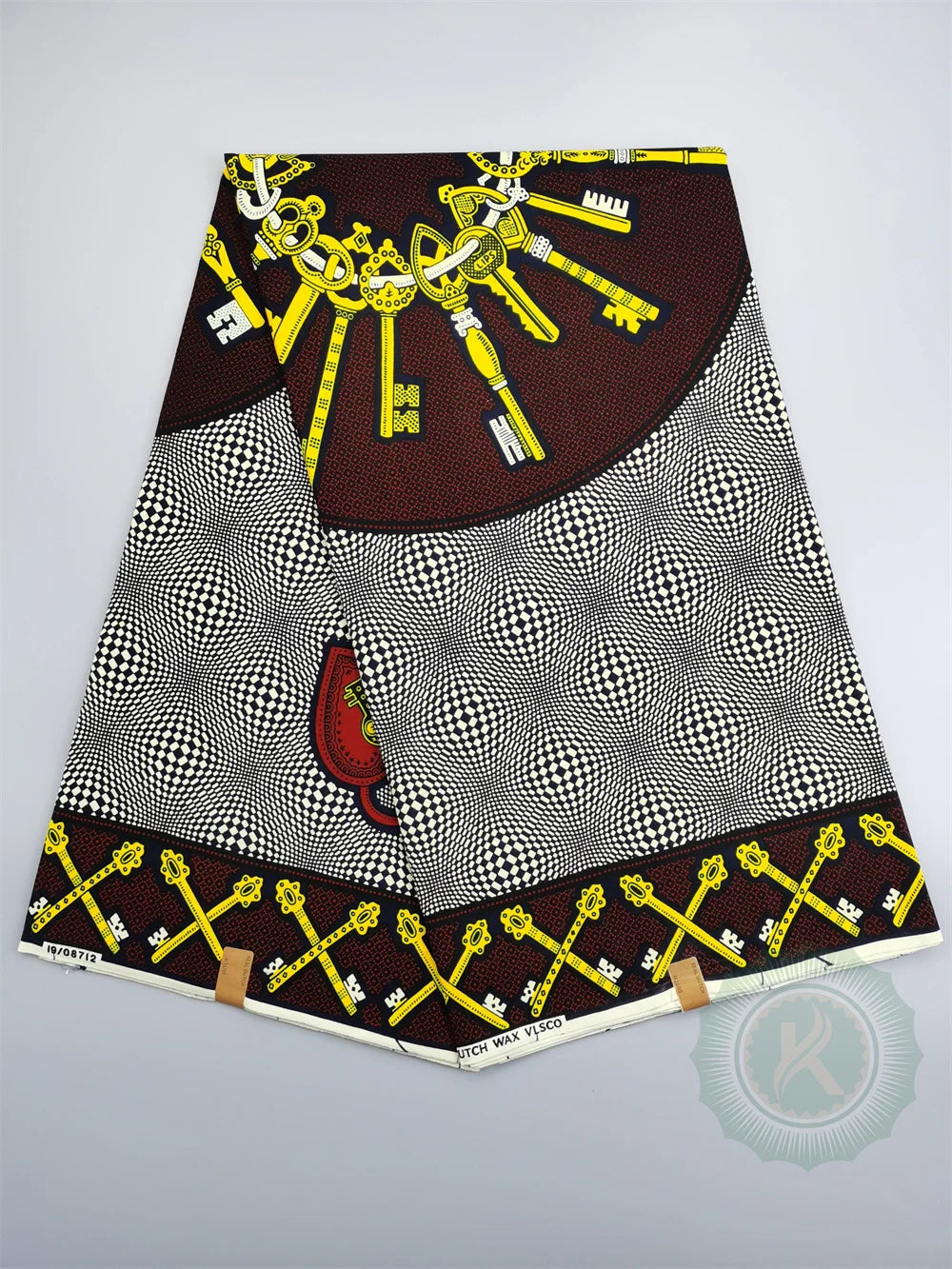 Classical Veritable Wax Guaranteed Real wax print fabric dutch hollandais pagne africa Dress 100% cotton 6yards Champagne 6Yards 950g