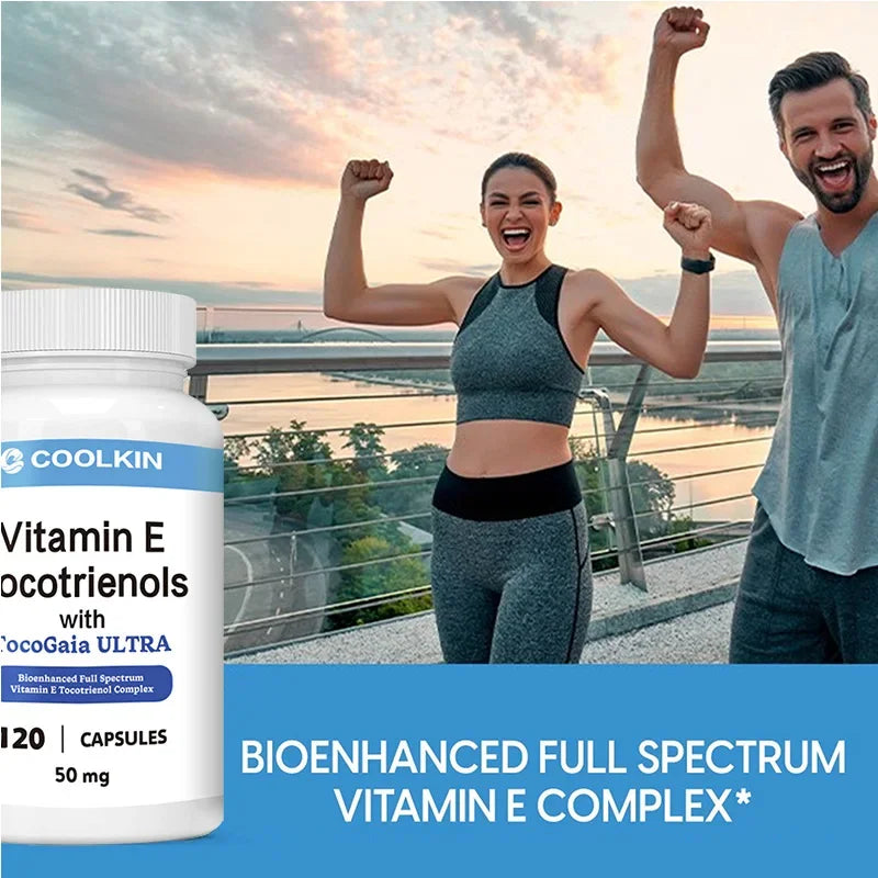 Vitamin E Tocotrienols - Supports Cardiovascular, Skin, and Bone Health, Anti AgingSupplements