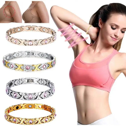 Slimming Energy Magnet Bracelet Men Women Twisted Weight Bracelet Loss Jewelry Sleep Bangle Soothing Therapy Magnetic Healt D2u3 Badiee Stylez