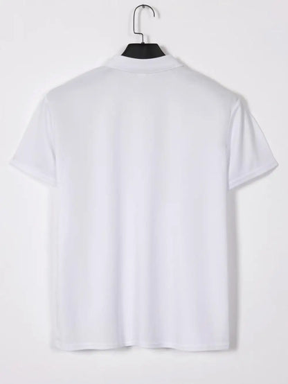 Sublimation Blank Polo Shirts Men Summer Short Sleeve Collar T Shirt Wholesale Casual Polo Tshirt For Men Camisas Para Hombres