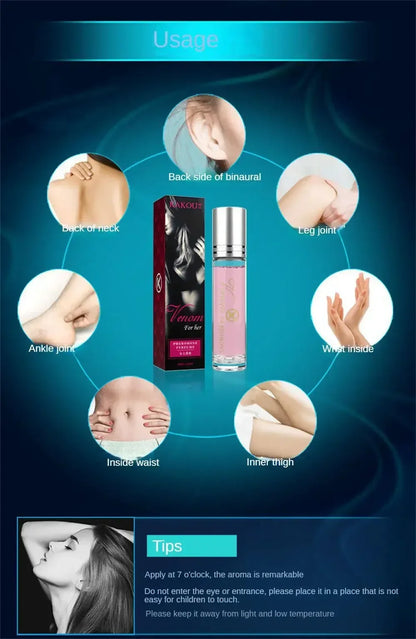 10ml Perfume for Men Women Ball Perfume Women Pheromone Men'S Essential Oil Perfume Attracts The Opposite Sex Lasting Fragrance - Badiee Stylez