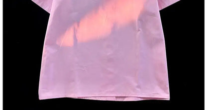 Hello Kitty Cute Short Sleeve Polo Shirts Women Sanrio Designer College Style Summer Blouse Korean Clothes Y2k New Fashion Tops