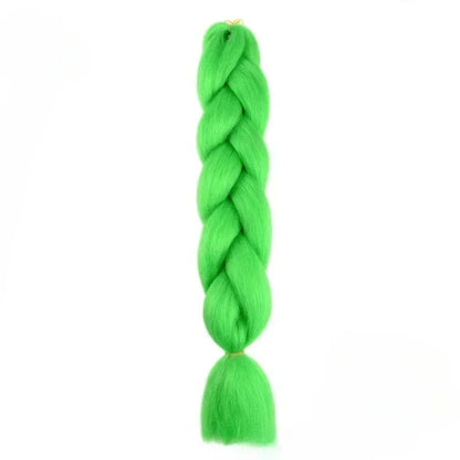 YUNLU 24Inch Synthetic Crochet Hair Extensions for White Women Box Twist 165g Jumbo Braiding Hair Pre Stretched Wholesale A26 24inches