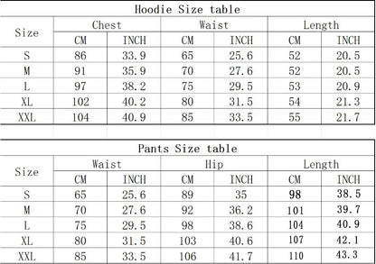 Patchwork 2 Piece Set Tracksuit Women Zip Wide Waist Crop Hooded Pocket Jacket + Sporty Pants Matching Casual Basic Suit