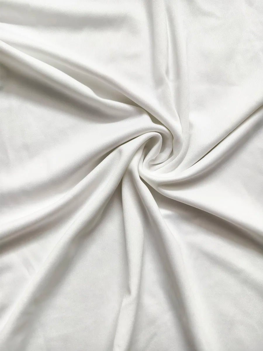 Plus Size Lace Stitching T-Shirt Casual Scallop Trim V Neck Short Sleeve T-Shirt Women's Plus Size Clothing