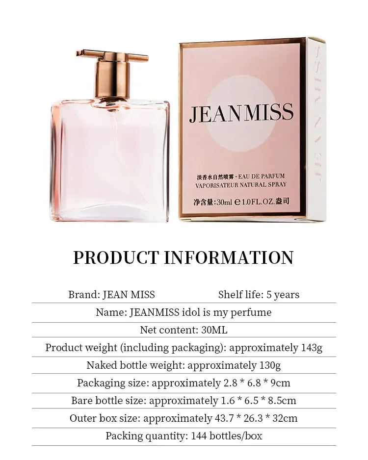 2025 Hot Sale 50ml Eau De Parfum Spray Sweet Fruit Floral Notes Long Lasting Energetic Romantic Idole Perfume for Women - Badiee Stylez