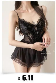 Summer New Women's Vintage Temperament Dark Green High Split Long Dress Wrapped Chest Sexy Fashion Elegant Hollow Set 8879