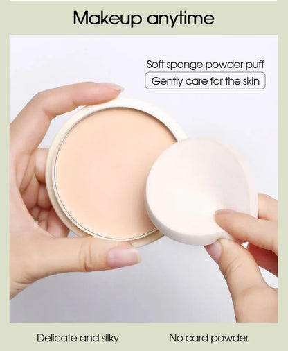Japanese concealer set makeup soy milk powder, whitening makeup, durable oil control and moisturizing powder
