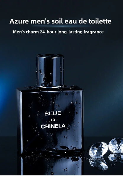 Long Lasting Fragrance Pheromone Perfum Fresh Woody Men's Fragrance Blue Men's Perfume Charm Man's Taste Cologne Fresh Students - Badiee Stylez