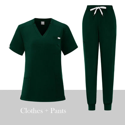 Wholesale Operating Room Medical Uniform Scrubs Hospital Working Scrubs Set Medical Supplies Nurse Dental Surgery Suit Workwear Badiee Stylez