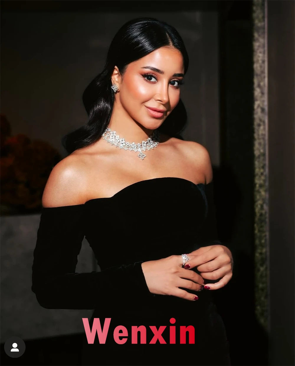 Customized Luxury Black Evening Dresses Graceful Strapless Long Sleeves Celebrity Gowns Exquisite Special Occasion Gowns Badiee Stylez