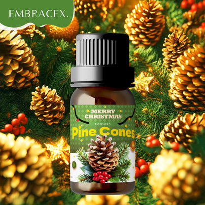 Christmas Essential oils Pine Cones Essential Oil Facial Care Skincare Hand Care Christmas Candle Diffuser Christmas Gifts 10ml