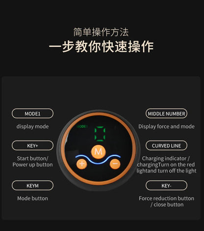 Abs Belt Abdominal Trainer EMS Muscle Stimulation Electric Exerciser Toning Belts For Leg Arm Workout Fitness Home Gym Equiment