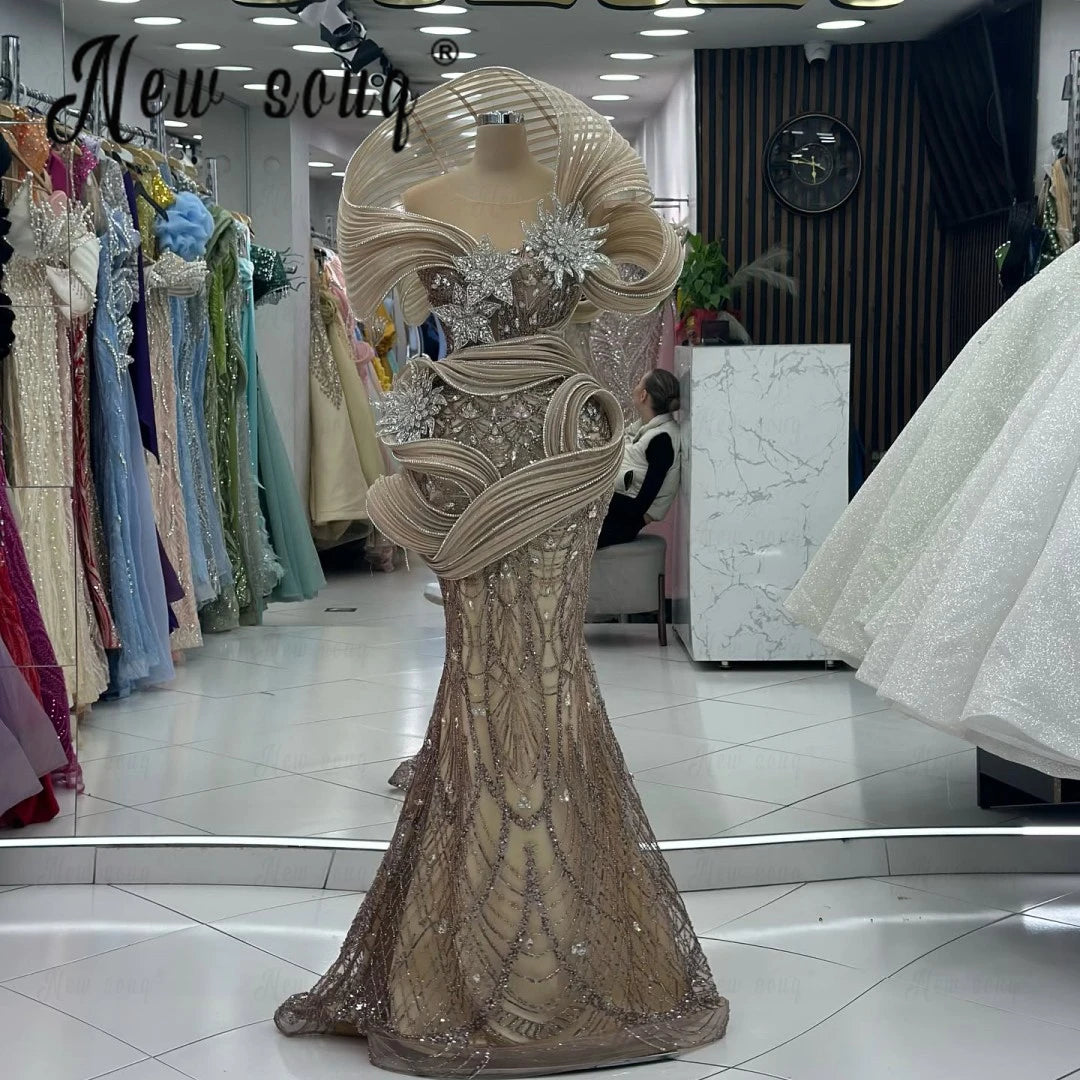 Gorgeous Dark Brown Evening Dress Plus Size African Women Wedding Guest Gowns Stunning 2025 Elegant Prom Party Gowns Customized Badiee Stylez