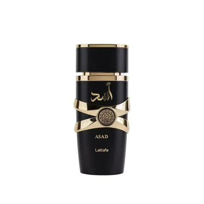 Lattafa Perfumes Black Edition Asad For Unisex Eau De Perfume Spray, 3.4 Ounce Long-Lasting Floral Scent Best Gift - Badiee Stylez