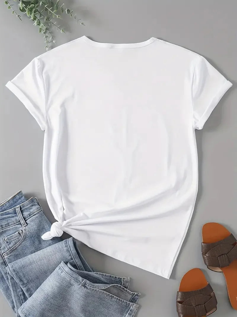 KATSEYE Gnarly T-shirts Fashion Creative Design Men Women Tees Korean Style Kpop Casual Short Sleeve Crewneck Y2K T Shirt