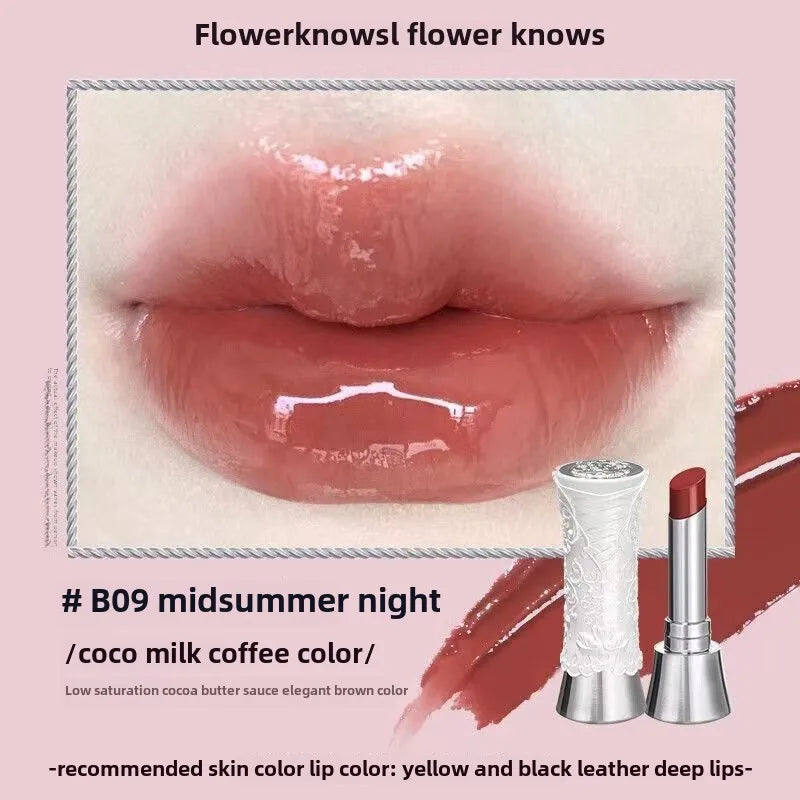 Flower Knows Makeup Sets Swan Ballet Series Gift Box Lipstick Blush Eyeshadow Palette Handheld Mirror Makeup Gift Box