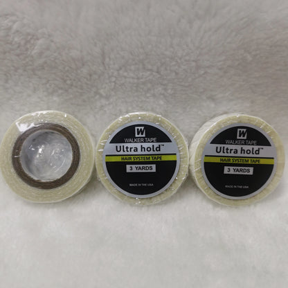 Lace Wig tape glue for hair extensions Ultra Hold Adhesive Tape glue for wig 3Yards 1.0cm Wig Glue Hair System Tape For Toupees