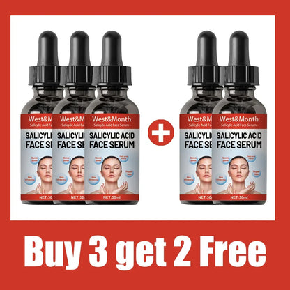 Niacinamide Facial Serum Salicylic Acid Moisturizing Skin Care Products 2024 5PCS