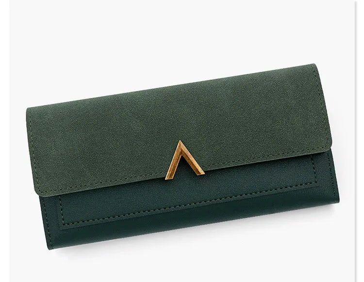 Long Purses For Women Wallet New Fashion Long Coin Purse Card Holder Small Ladies Wallet Female Hasp Mini Clutch billetera bolas