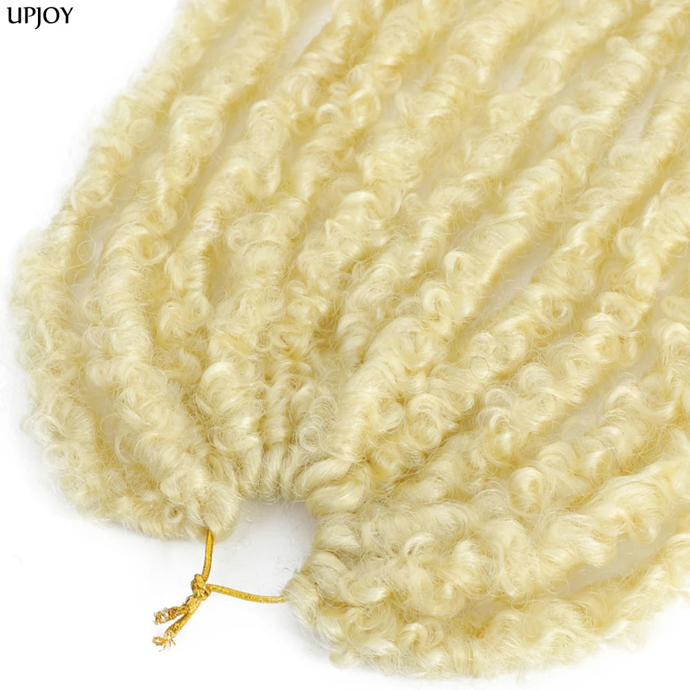 Butterfly Locs Crochet Hair 12 inch Handmade Butterfly Soft Locs Crochet Hair Extensions Synthetic Braiding Hair 12Strands/pack Badiee Stylez