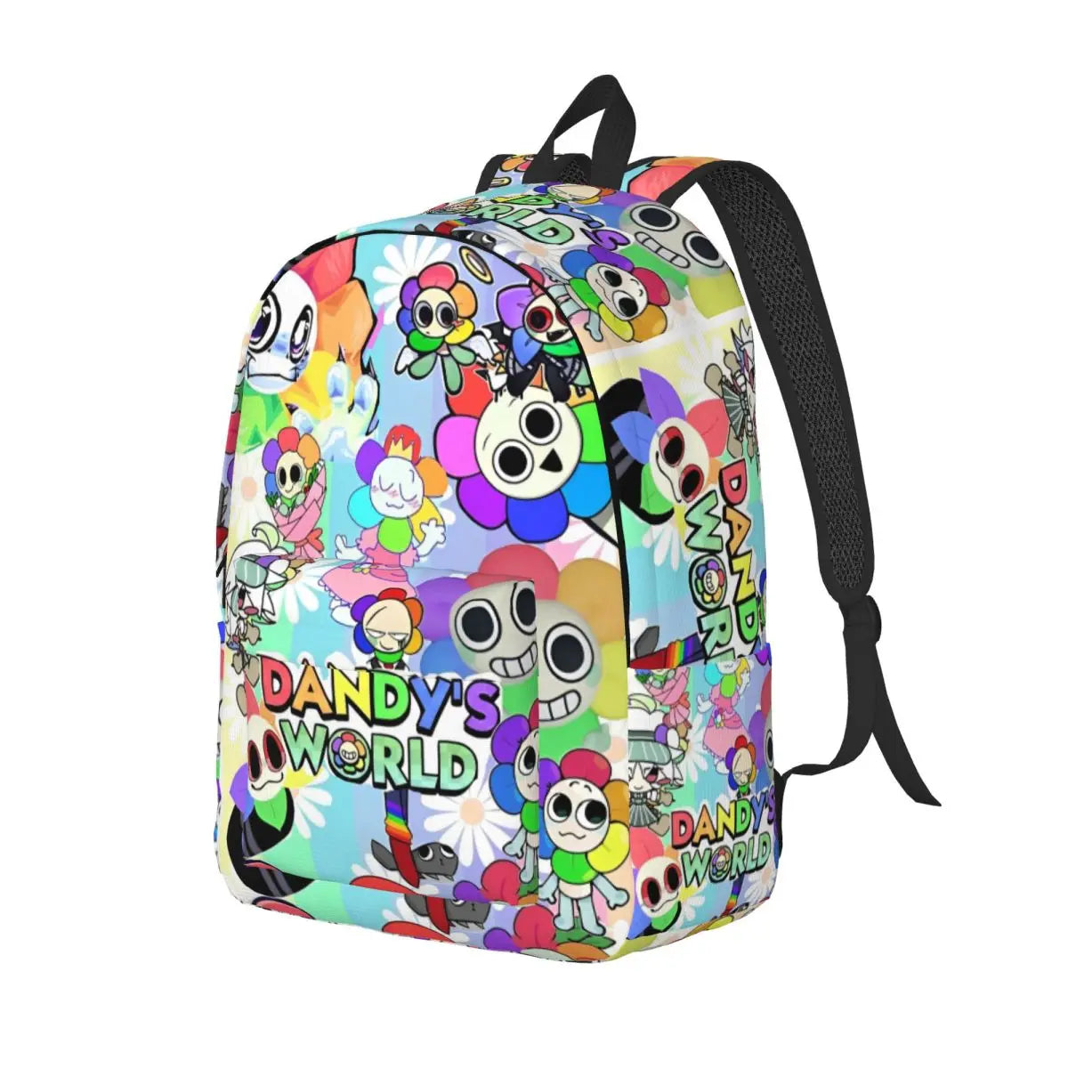 Dandys World Cool Backpack Lightweight High School Hiking Travel Game Logo Daypack for Men Women Laptop Computer Shoulder Bag 13