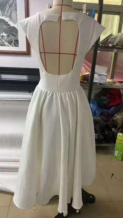Stylish Strap Long Dress for Summer New Sexy Dress Showing Slim Waist