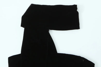 TRZA Women Sexy Fashion With Scarf Strapless Bustier Tops Straight Neck Side Zipper Female Camis Mujer