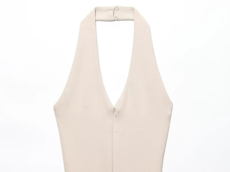 MUJER 2025 Long Jumpsuit Woman Flared Fitness Jumpsuits for Women Black Summer Woman Jumpsuit Sexy Sleeveless Backless Overalls Badiee Stylez