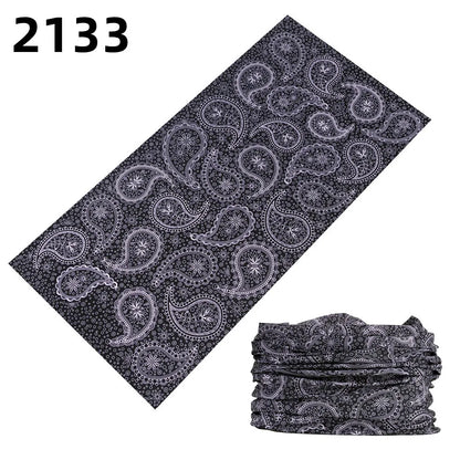 2101Unisex Climbing Hiking Scarf Sport Headwear Bandanas Motorcycle Turban Hand Band Magic Scarves Outdoor Cycling Headband Mask 2133