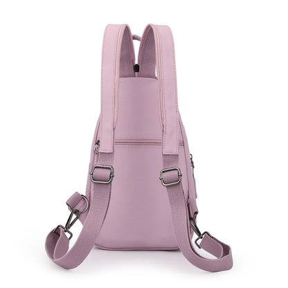 Waterproof Nylon Women Chest Shoulder Bags for Female Crossbody Sac Ladies Crossbody Bags Lightweight Girls Messenger Travel Bag